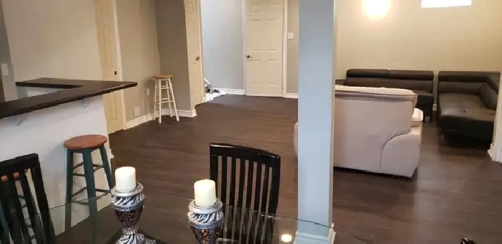 Elegant   one bedroom legal  basement for  rent in Brampton ( Qu