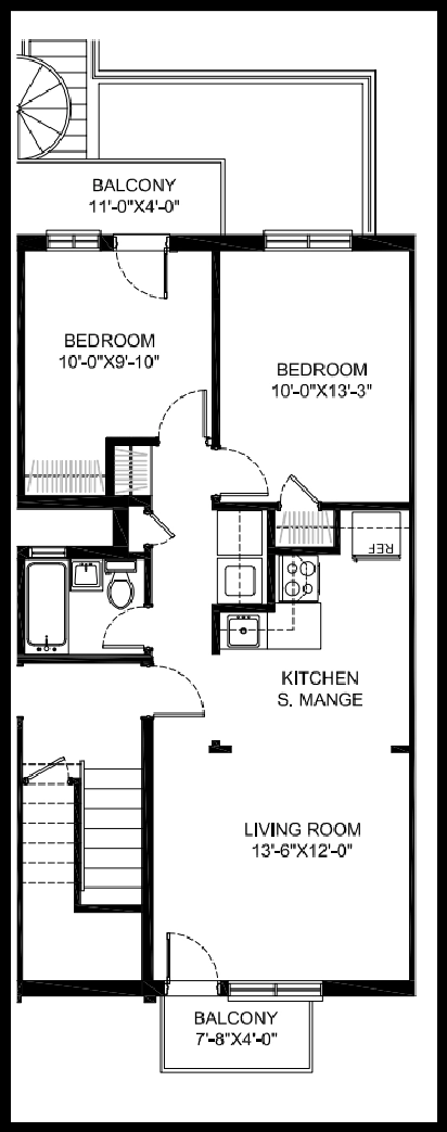 4 1/2 Apartment near Metro Station