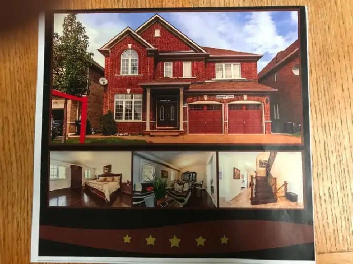 6 Bed   4 washroom   3 Parking House for Rent from June 01, 2026