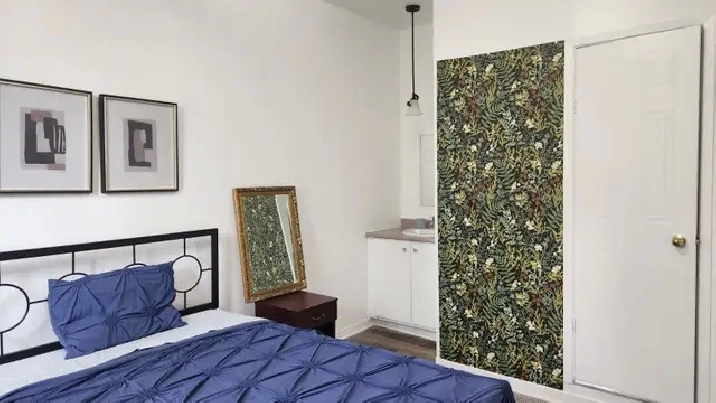 Chambre meublee bain prive-$760-Berri-Uqam-Room w private bath