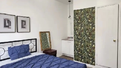 Chambre meublee bain prive-$760-Berri-Uqam-Room w private bath
