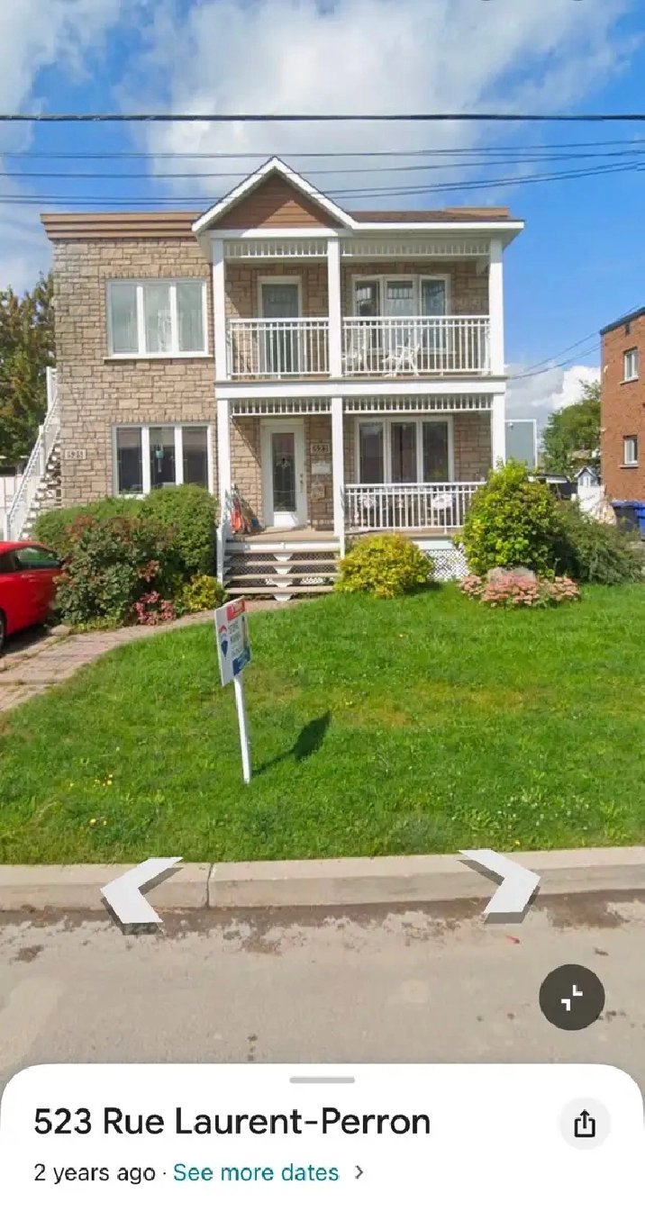 Superbe 5½ lumineux – près du canal de Beauharnois des 1er Juil