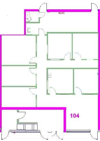 Ground Floor Office 1,613 sq ft for Rent – Free Parking at Door