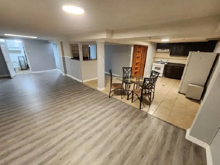 Spacious,  recently renovated living space