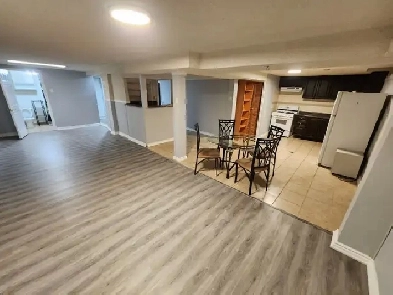 Spacious,  recently renovated living space