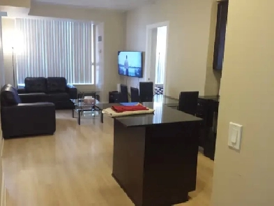 BEST LOCATION/SPECTACULAR VIEW 2 BEDS FURNISHED CONDO  S/L RENT