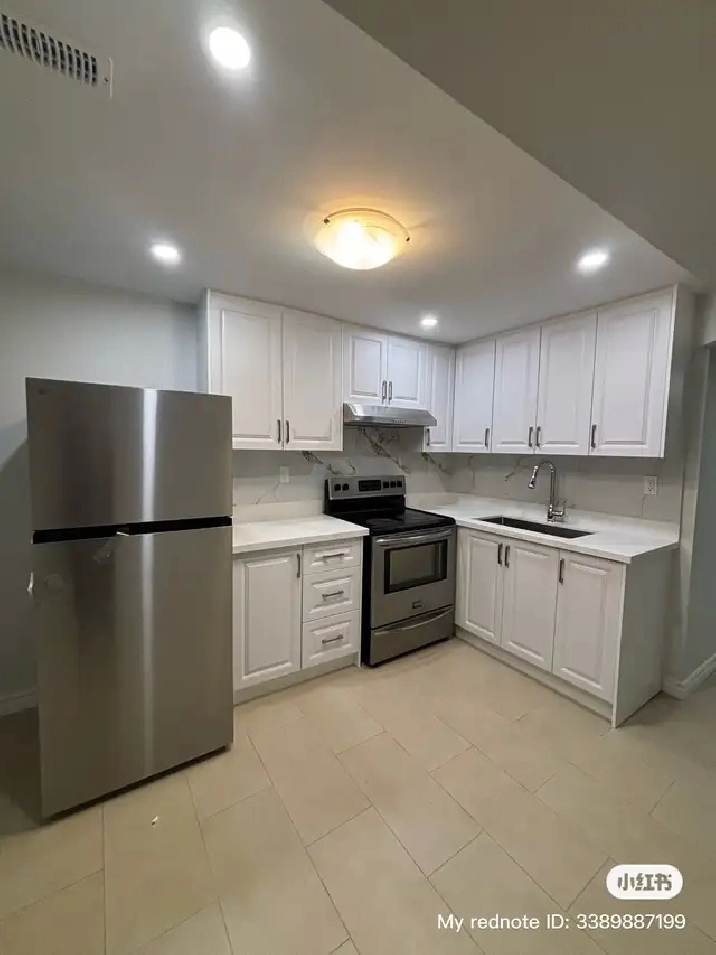 2 Bedrooms apartment for rent in Markham, Steeles/Middlefield