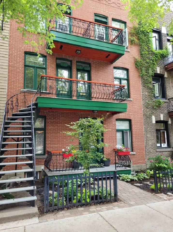 3 ½ - 6 Électros inclus – Plateau Mont-Royal