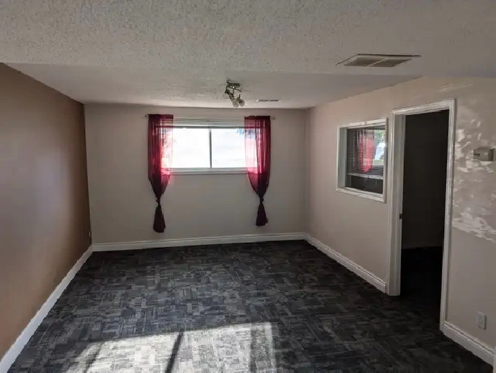 For rent one bedroom plus den basement suite.