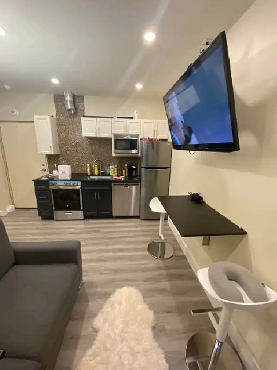 À Louer - Mini-Studio Moderne Meublé–995$-Rive Sud