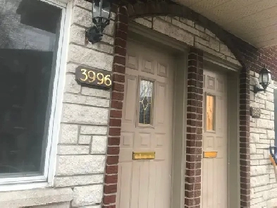 Rare Waterfront(1 min)  Lachine West duplex first floor $2150