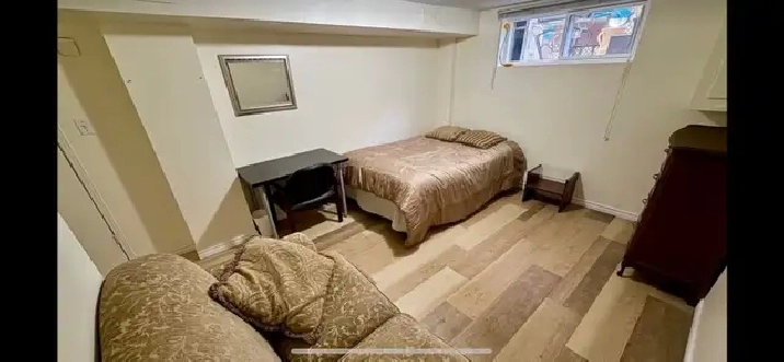 Furnished large bright room Single male $890 m all utilities