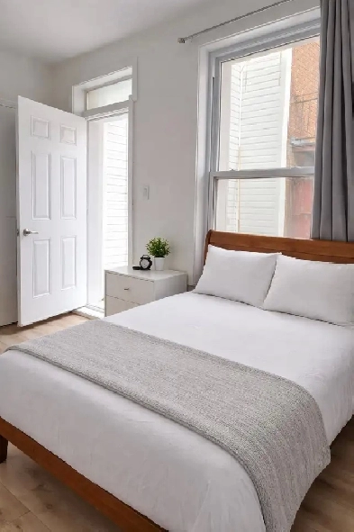 Bright Furnished Room–Downtown/Metro -$850–Short Term- Monthly