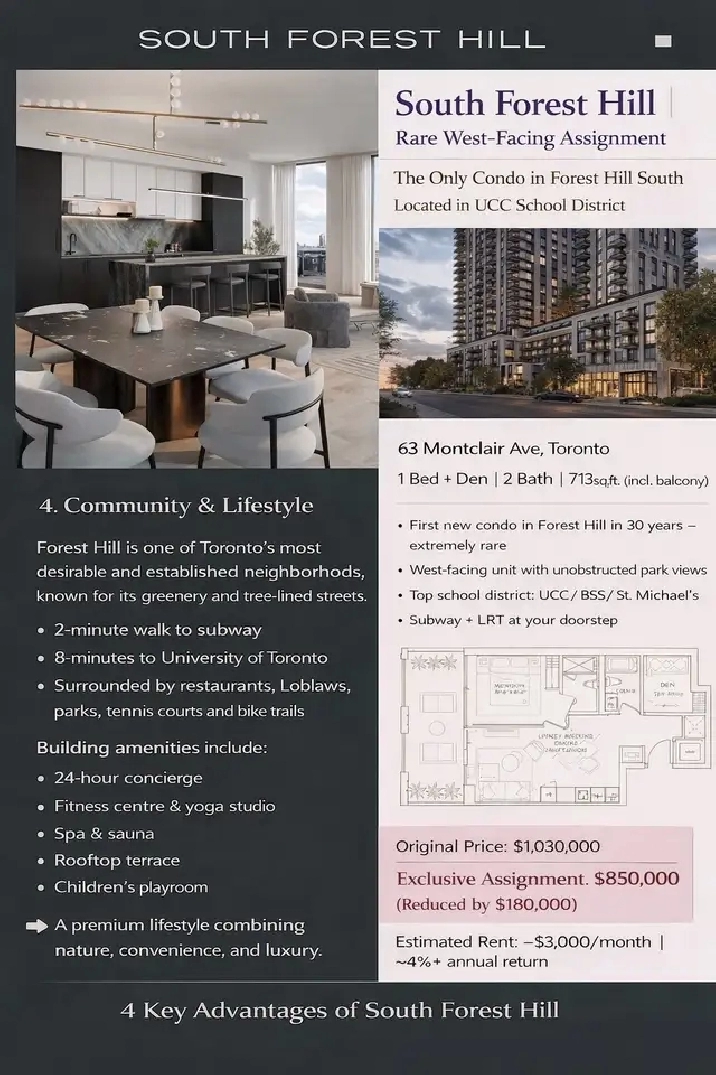 South Forest Hill Exclusive Assignment | ONLY West-Fa