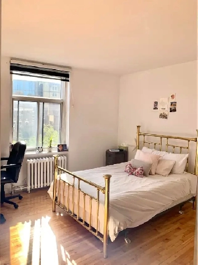 Fully renovated 4 1/2, hot water, heating, Vendome, May 1st