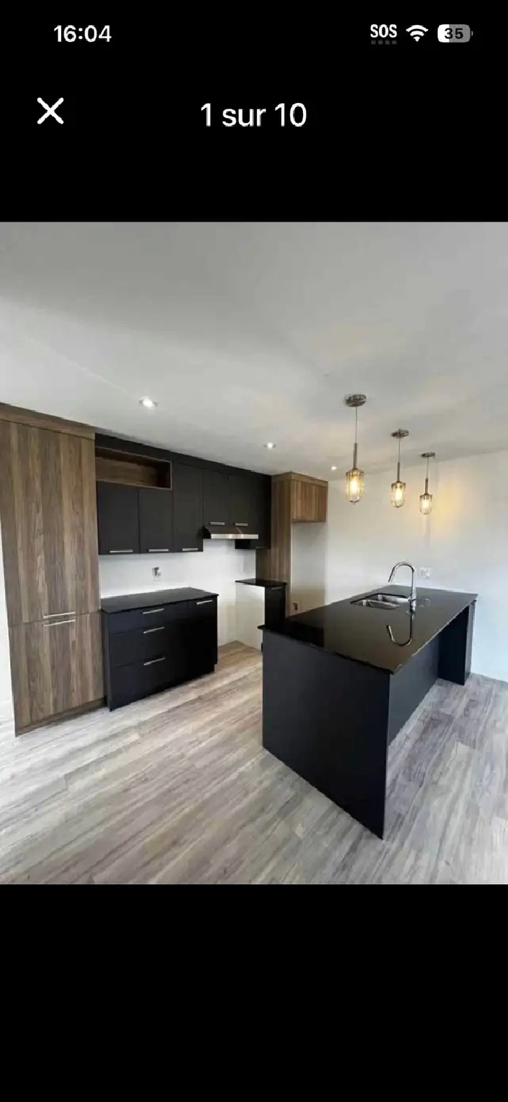 Logement 4 1/2 neuf à louer