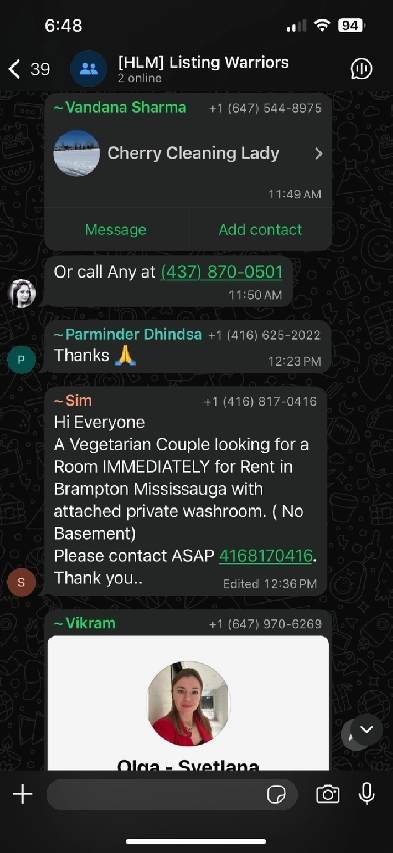 One bedroom condominium available for lease in Markham