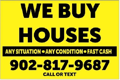 We buy houses for cash, any situation, AS-IS condition!
