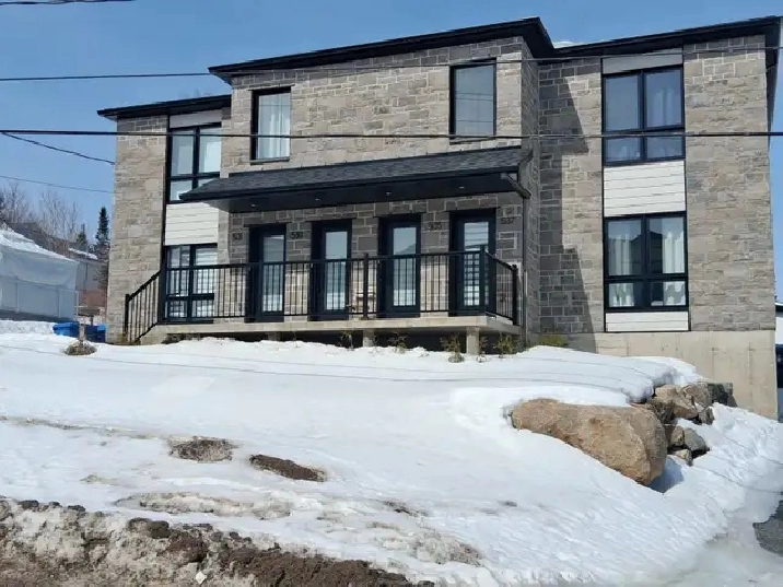 Logement 4 ½ avec un bureau neuf à louer, St-donat-de-Montcalm