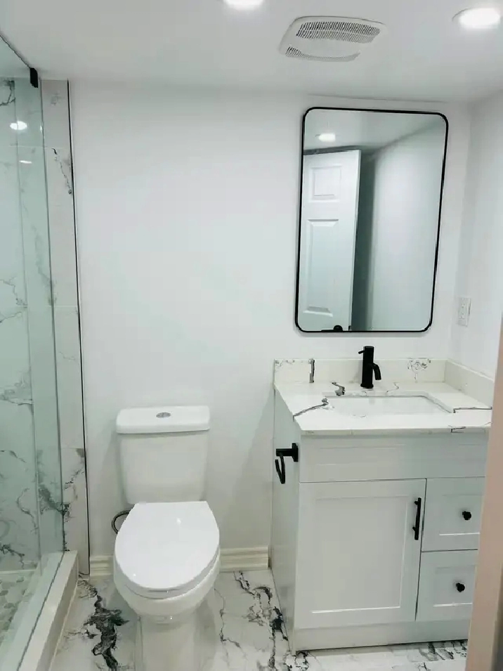 1 Bedroom, 1 Bathroom basement apartment