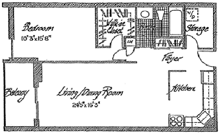 One Bedroom Apartment Condo Rental
