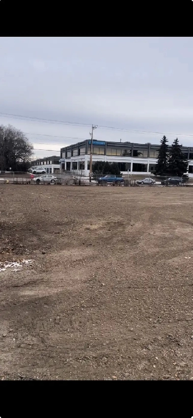 2/3 Acre Fenced & Gravelled LLot FOR LEASE