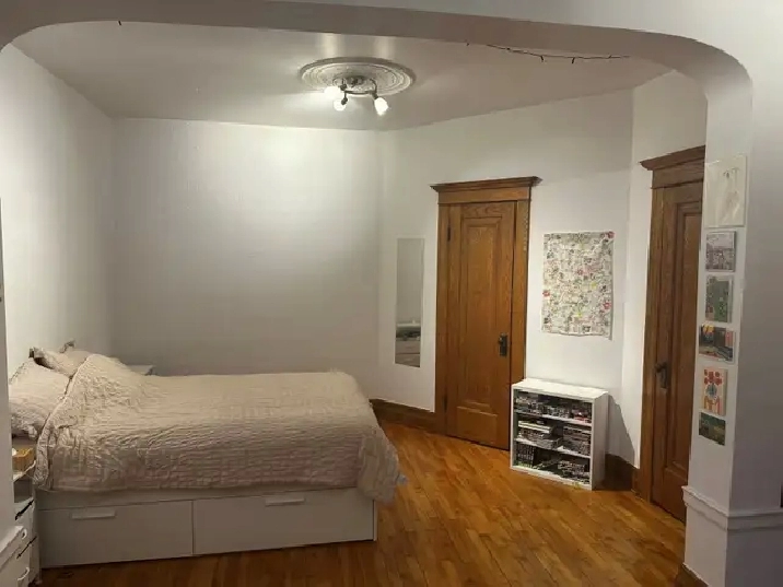 MÉTRO FABRE, BEAU 4 1/2 AVEC CACHET, 1ER AVEC JARDIN ARRIÈRE