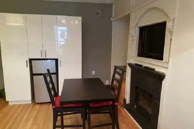 MÉTRO BERRI, grand studio meublé  1er mai (1er juin OK)