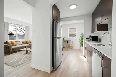 SPACIOUS Renovated 1 Bedroom Apartment! Available June 1st!