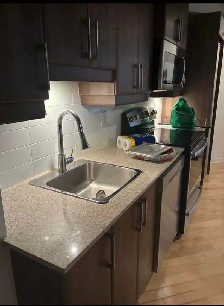 condo 2 1/2 avec chambre , place des arts