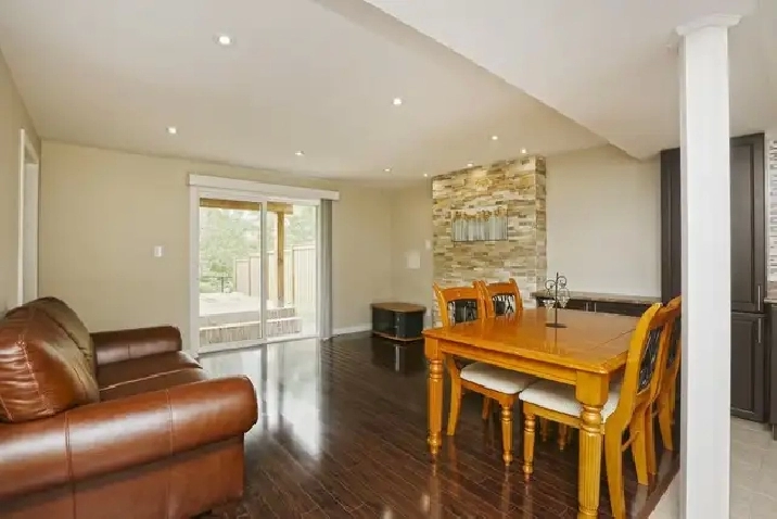 A beautiful walkout ravine basement for rent from April 15