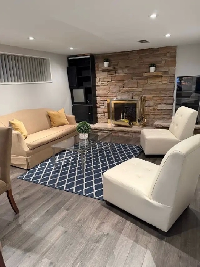 Lovely 2 Bedroom furnished walk out