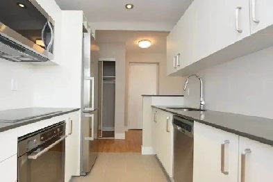 renovated one bedroom, eglinton and dvp - ID 3243