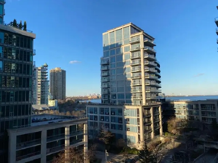 Spacious Waterview Condo in Mimico  (1  Bedroom plus den )
