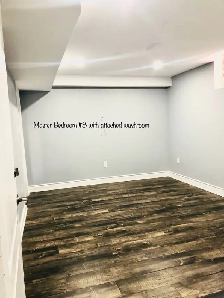 LEGAL BASEMENT WITH ONE MASTER BAEDEOOM AVAILABLE IMMEDIATELY