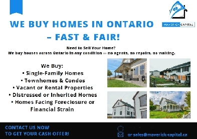 We buy houses for cash!!