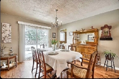 Bright 3BR main-floor bungalow with private backyard