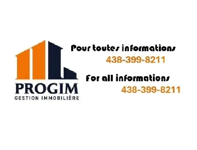 1 CH - 1 SDB - Châteauguay - $1,375 /mo