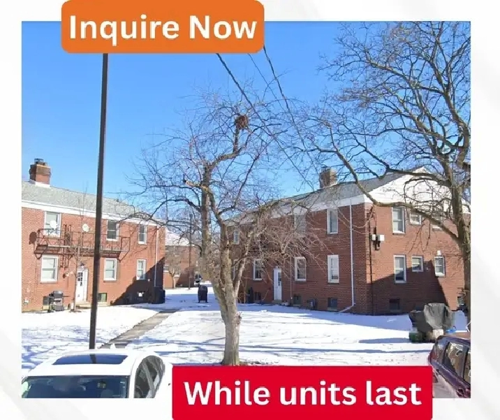 2 BR Apartments at WYANDOTTE ST., WINDSOR