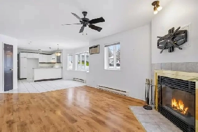 Rare 5 1/2 avec Vue Montagne Bureau   2 Stationnements