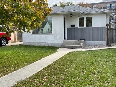 NEWLY RENOVATED BUNGALOW FOR RENT IN RIVER HEIGHTS/CRESENTWOOD