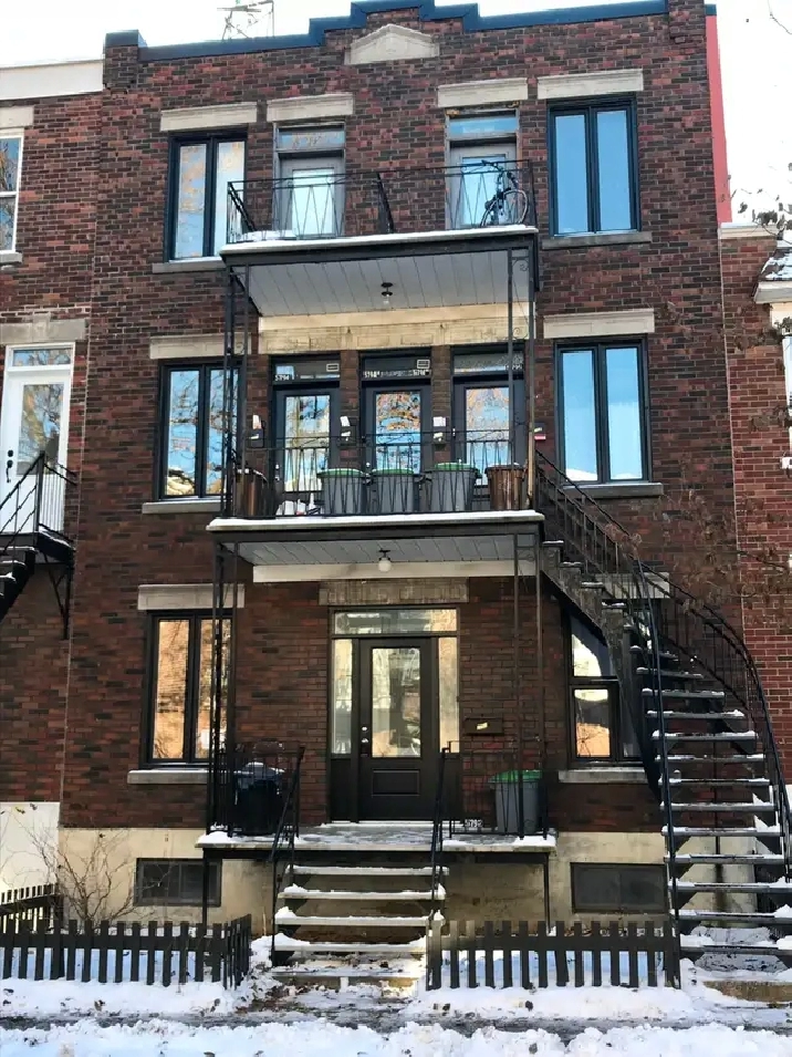 Beau 3 ½ à aire ouverte - Quartier Rosemont