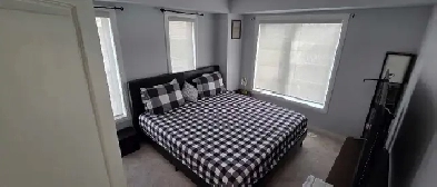 Fully furnished room for rent with 1 Parking Spot