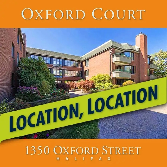 Spacious & Quiet 2 bedroom Condo, Halifax South End, Oxford St.