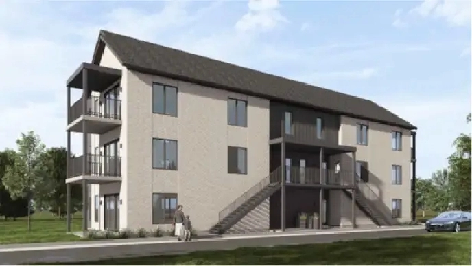 Grands 4 ½ de 1010 pi² dans un immeuble de construction neuve