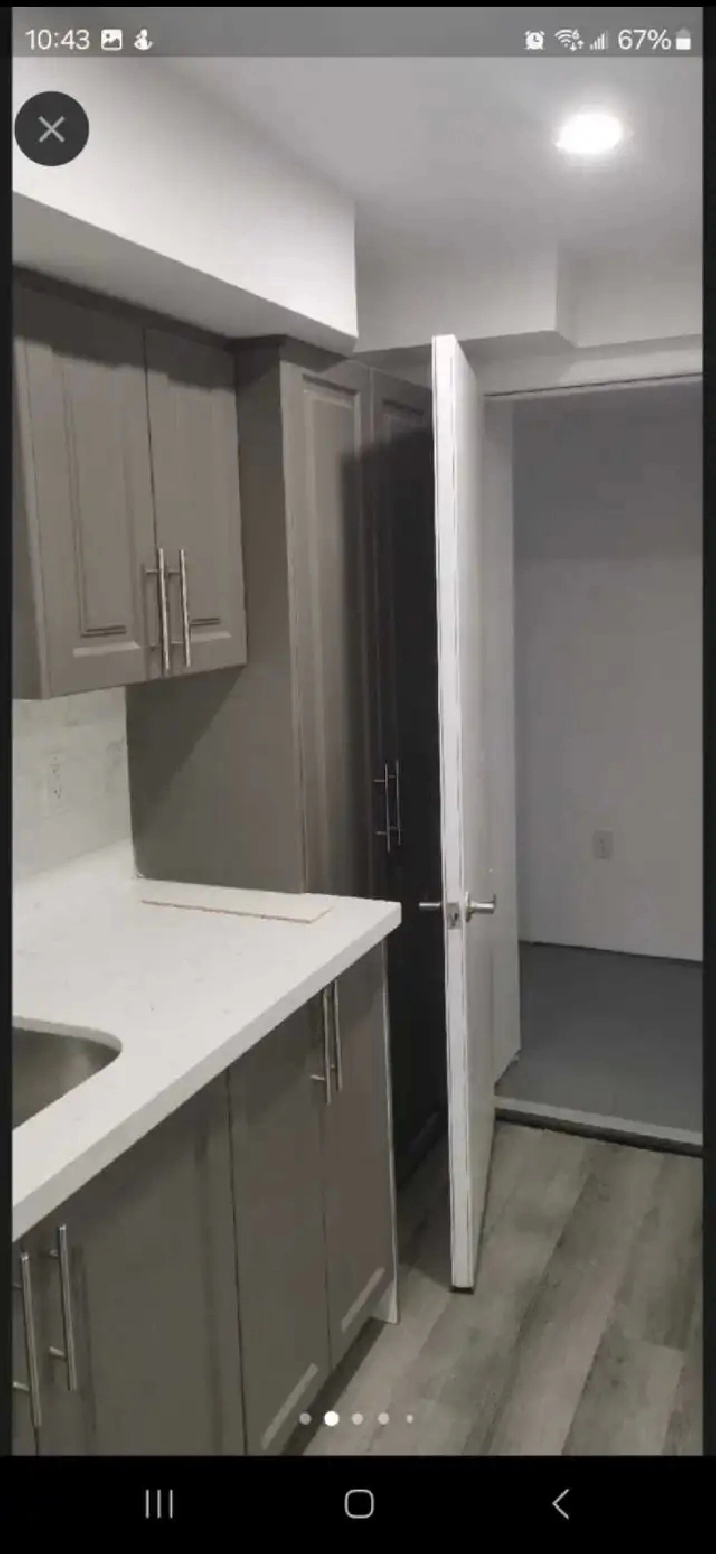 Basement apartments for rent.  contact Kojomarfo 647 996 0953