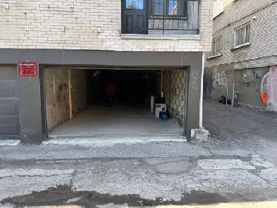 Garage chauffer à louer long ou court terme