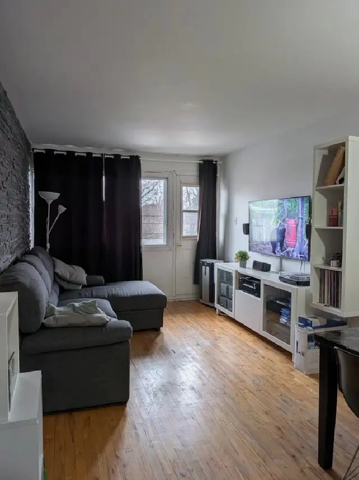 4½ bien aménagé – 2e étage – Internet inclus