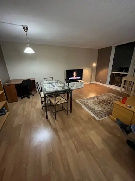 Furnished all inclusive condo for rent with parking