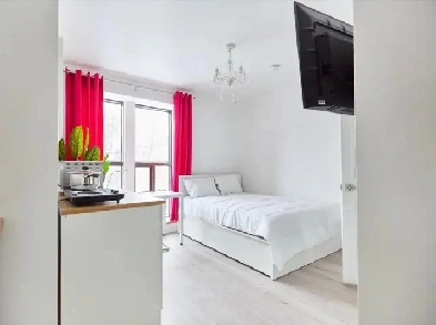 Furnished Studio for Rent  Downtown